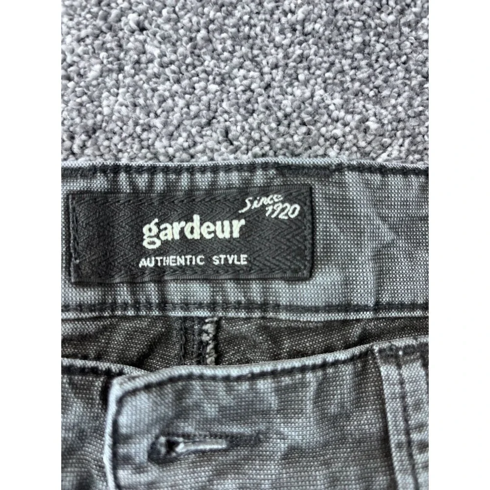 Gardeur Mens Authentic Style Black Pants Size 50 Measures‎ 32x31